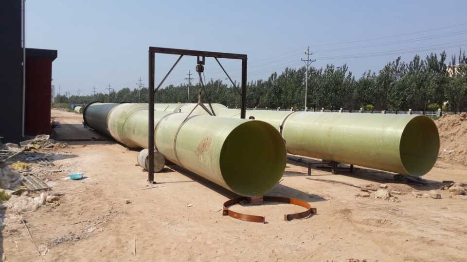 玻璃鋼夾砂管施工方案